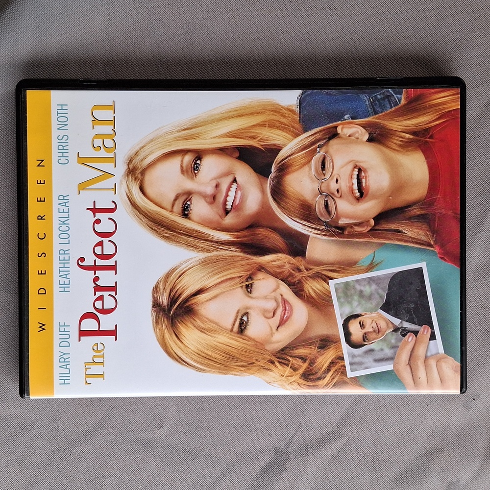 The Perfect Man DVD staring Hilary Duff, Heather Locklear and Chris Noth